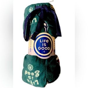 Life is Good Men's Pajama Pants  Cozy Fleece Sleep & Lounge Pants (L)